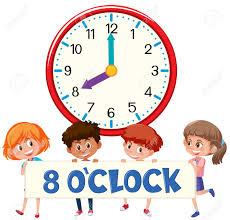 eight o' clock